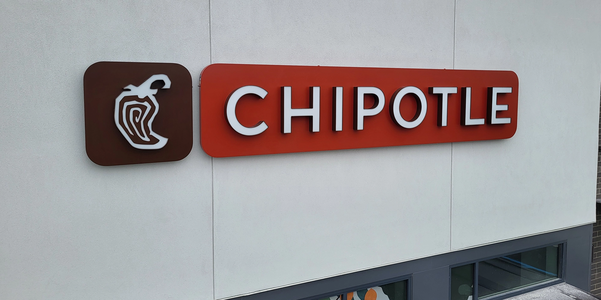 Chipotle Sign True Aerial Signs Toledo Ohio