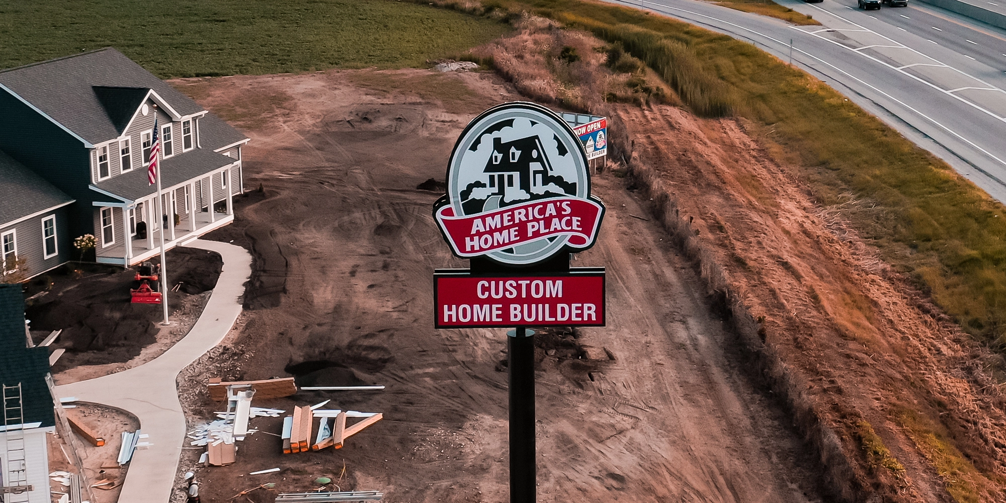 Pole Signs True Aerial Toledo Ohio Highway True Aerial Signs Northwest Ohio pole pylon sign design, installation, repair, maintenance